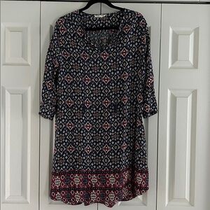 Beachlunchlounge Multicolor Bohemian Dress